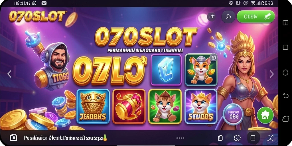 Tampilan gameplay <strong>070SLOT</strong> yang memikat dan menyenangkan.