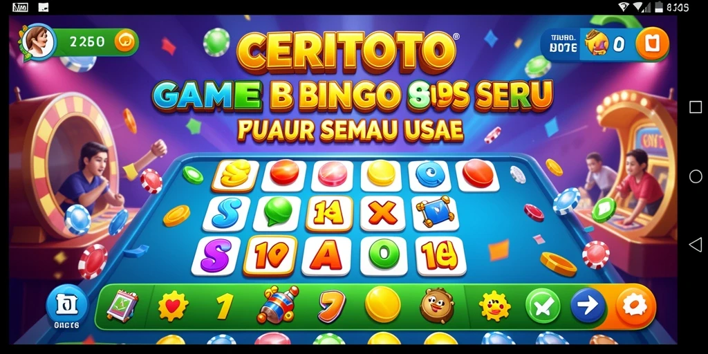 Tampilan gameplay CERITOTO yang mengasyikkan dan penuh warna.