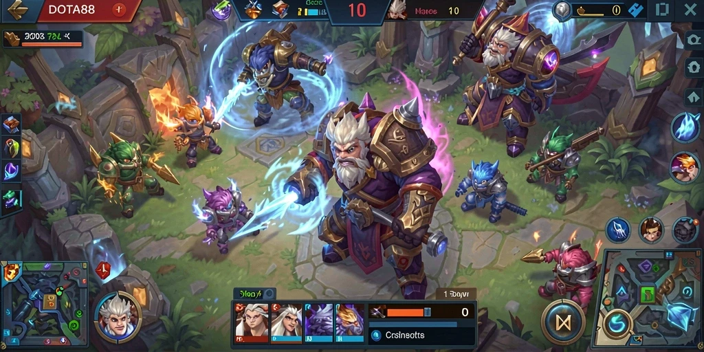 Tampilan gameplay DOTA88 yang menarik dalam simulasi interaktif.