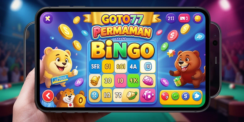 Gameplay seru Bingo di GOTO77 dengan berbagai fitur menarik.