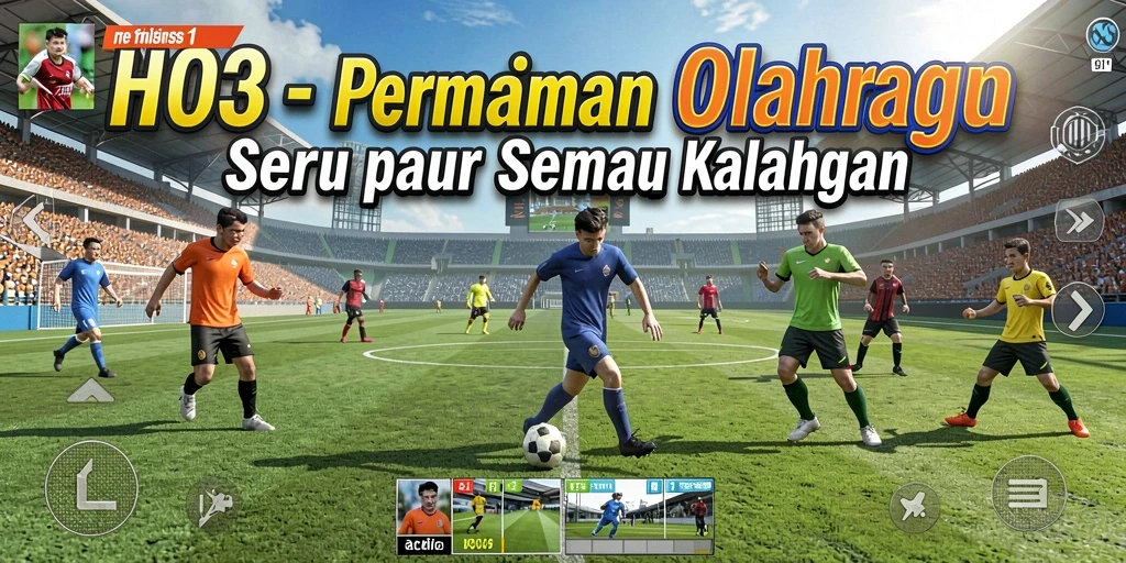 Tampilan gameplay H03 yang memukau dan menegangkan.