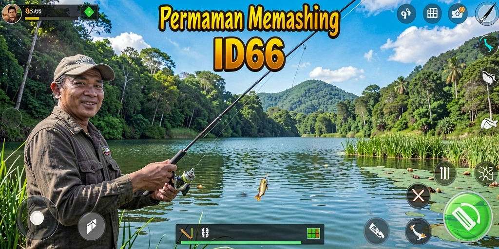 Tangkapan ikan yang memukau di game ID66.