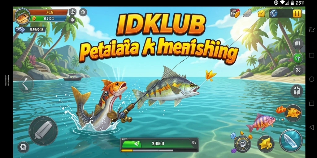 Tangkapan ikan besar dan indah di IDKLUB.