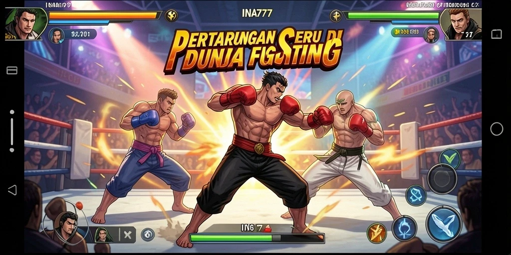 Gameplay Fighting yang mendebarkan dalam INA777 dengan pertarungan seru.