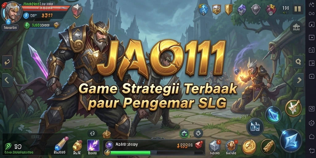 Screenshot JAGO11 menampilkan pertempuran strategis yang mendebarkan.