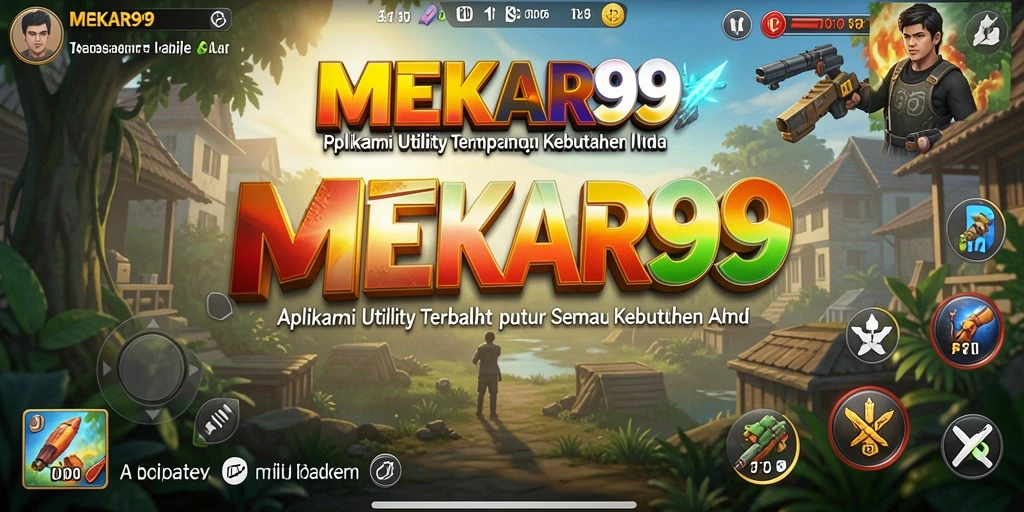 Tampilan utama aplikasi MEKAR99 dengan fitur manajemen tugas.