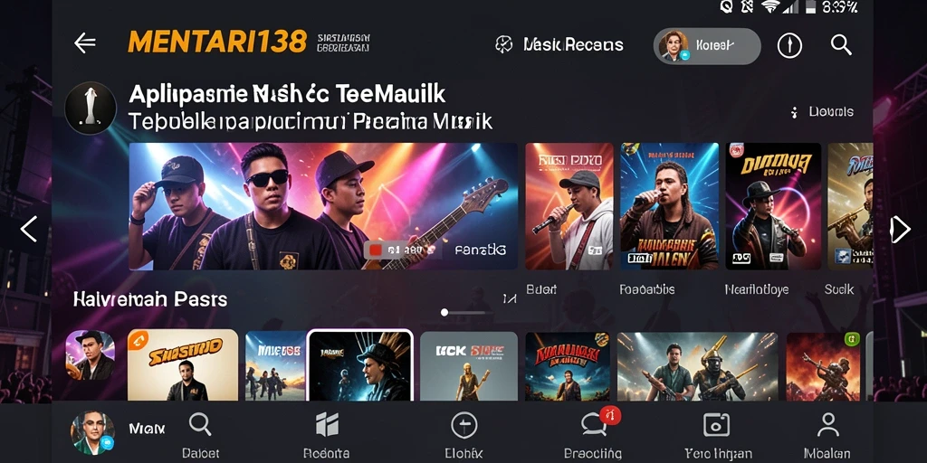 Tampilan screenshot dari gameplay <strong>MENTARI138</strong> yang menunjukkan interaksi pengguna dengan musik.