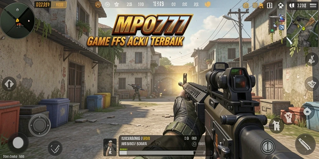 Tampilan gameplay MPO777 yang intens dan seru di arena pertempuran.