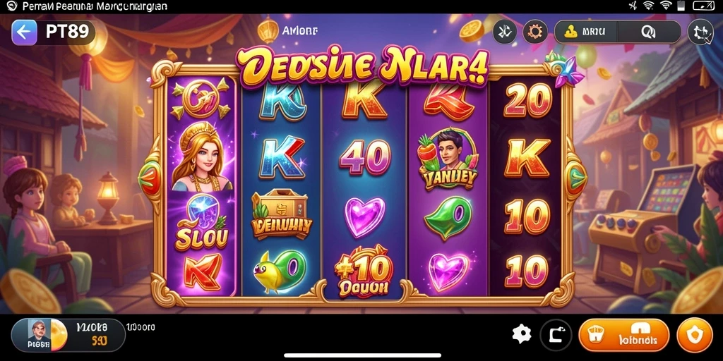 Gameplay seru dalam PT89 dengan banyak pilihan tema Slot.