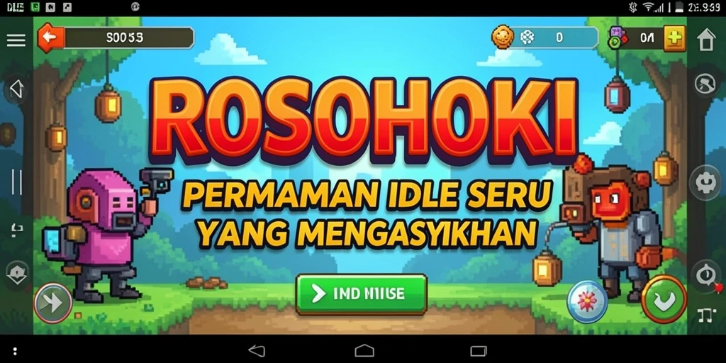 Tampilan gameplay ROSOHOKI yang menarik dan interaktif.