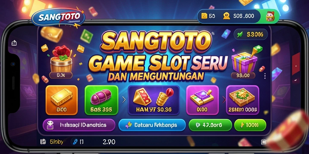 Tampilan gameplay menakjubkan dari SANGTOTO yang memikat.