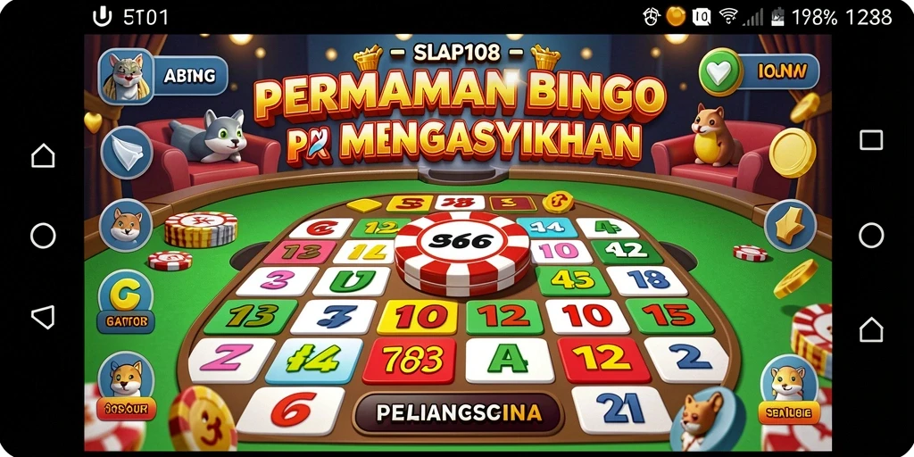 Tampilan menarik dari gameplay SIAP108 yang menggambarkan keseruan Bingo.