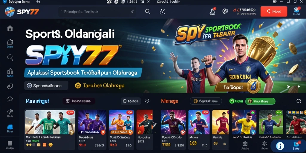 Tampilan gameplay SPY77 dengan fitur taruhan yang menarik dan real-time.