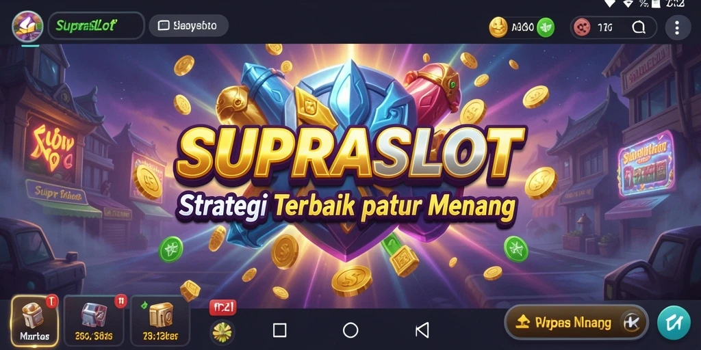 Gameplay seru dan dinamis dalam SUPRASLOT.